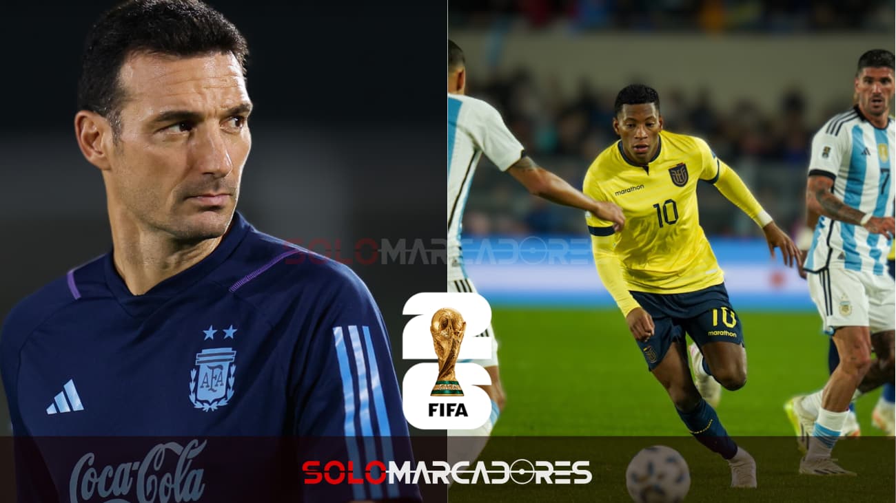 Lionel Scaloni resalta la calidad del combinado ecuatoriano en las Eliminatorias