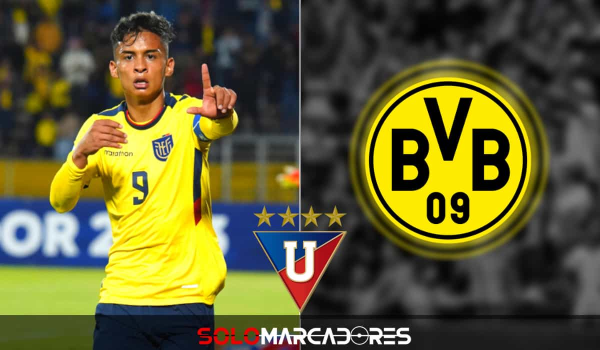 Michael Bermúdez La joven promesa de Liga de Quito en la mira del Borussia Dortmund