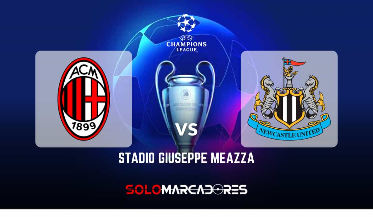 Mira el partido AC Milan vs. Newcastle Confrontación estelar en Champions League