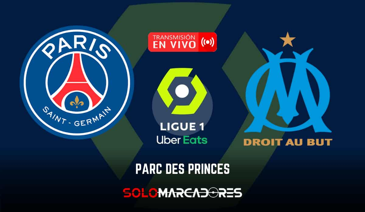 VER el Clásico Francés EN VIVO PSG vs Marsella con Mbappé