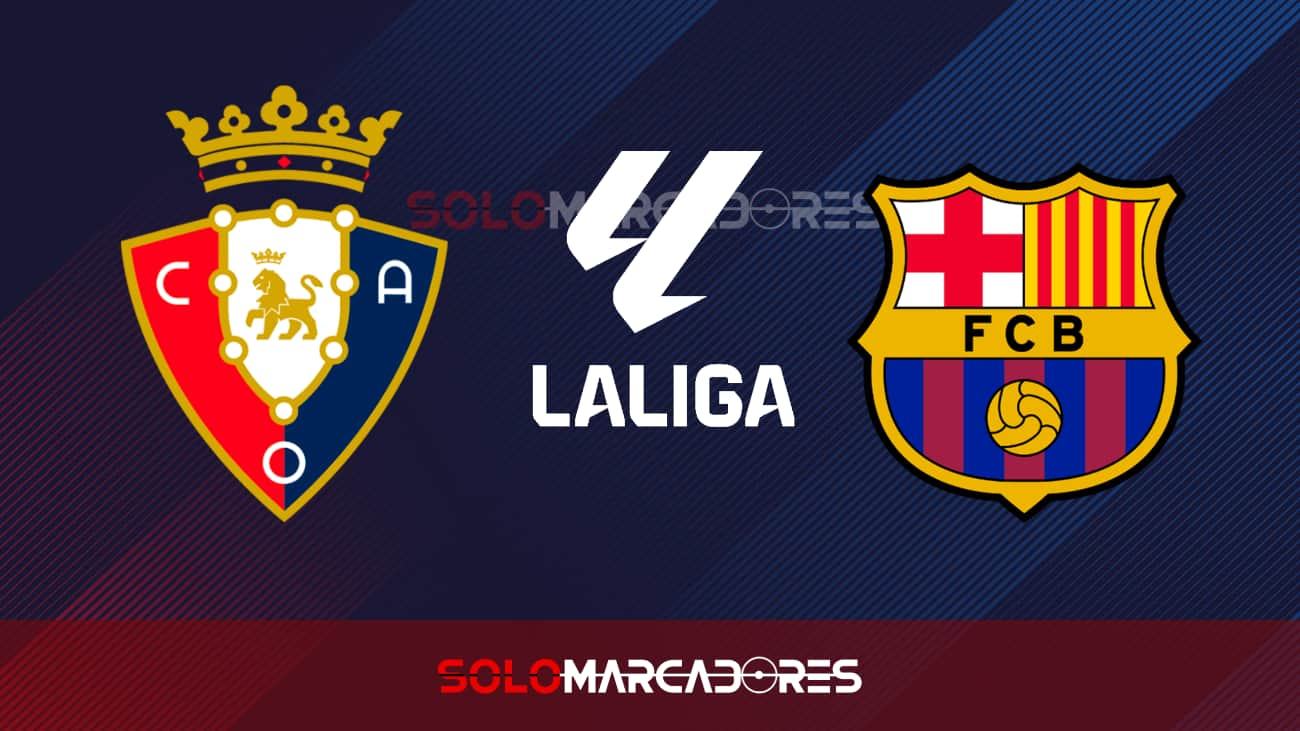 Ver partido Barcelona vs Osasuna EN VIVO en LaLiga 2023