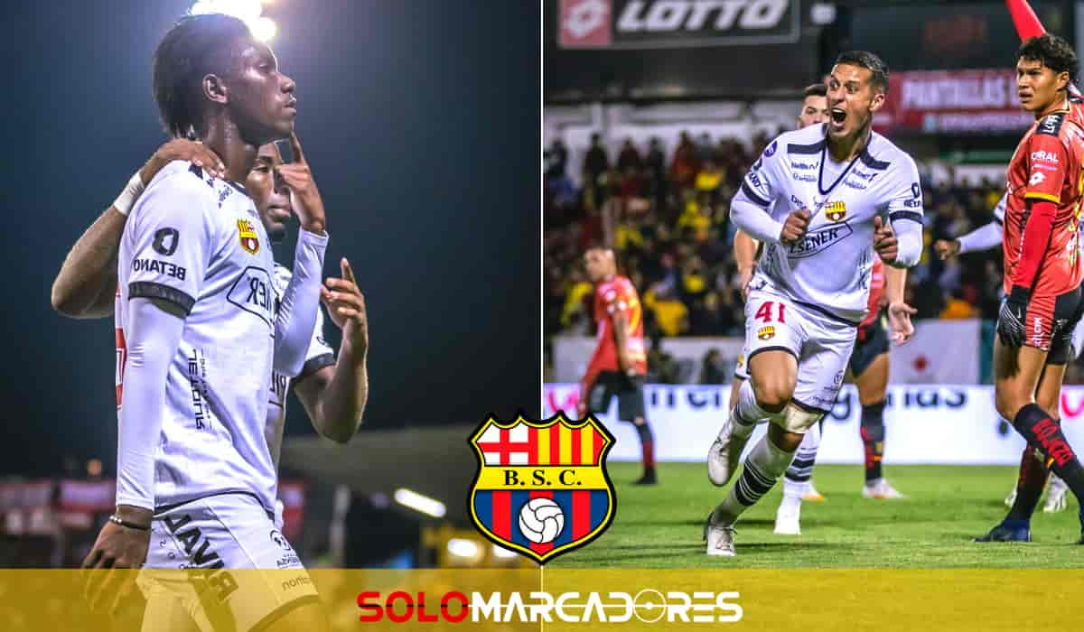 Victoria Agónica de Barcelona SC contra Deportivo Cuenca Gracias a Obando y Trindade