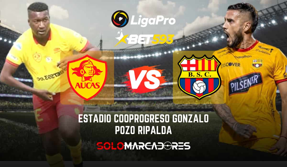 Aucas vs. Barcelona SC desde el Estadio Gonzalo Pozo Ripalda