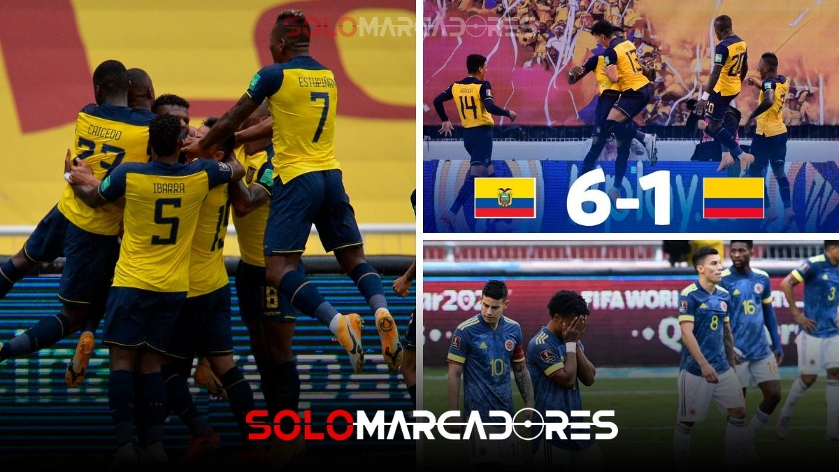 Ecuador vs. Colombia un partido con historia y revancha en las Eliminatorias Mundialistas