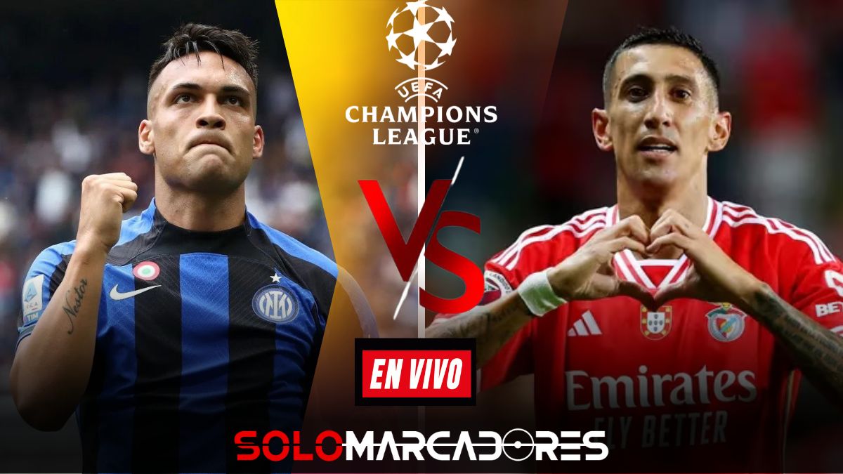 Inter vs. Benfica AQUI EN VIVO: dónde y cómo ver por TV la Champions League