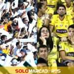 Liga de Quito y su ascenso estelar: De campeones de Sudamericana a un posible doblete 3 Los aficionados de LDU de Quito se lanzan con picardía contra Barcelona SC