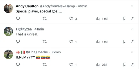 Jeremy Sarmiento Deslumbra en Europa: Golazo que Enciende Pasiones