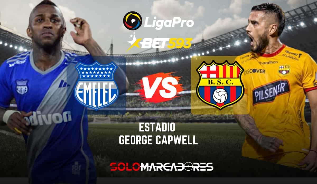 EN VIVO Emelec vs. Barcelona SC Clásico del Astillero