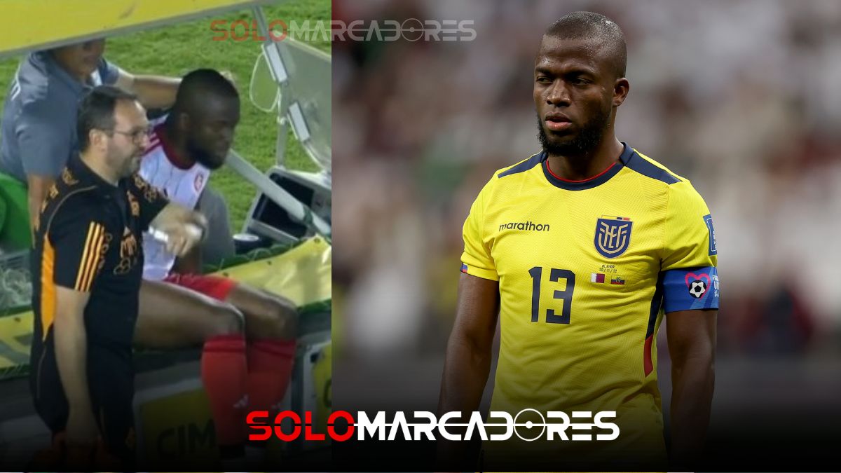 Énner Valencia fuera de combate, anuncio la Federación Ecuatoriana de Futbol