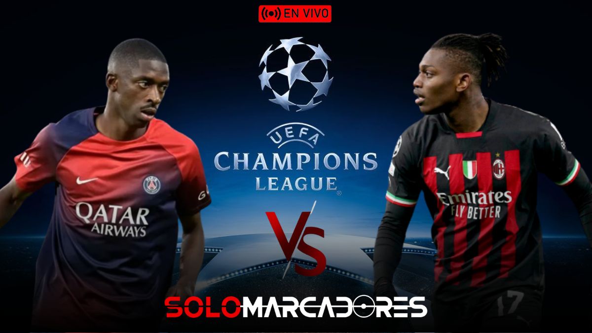 VER Milan vs. PSG EN VIVO: Horario, alineación por la Champions League