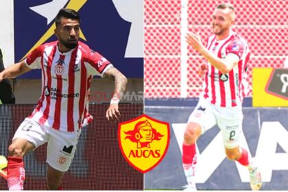 Aucas se refuerza Adolfo Muñoz y Jean Carlos Blanco, nuevos fichajes para 2024