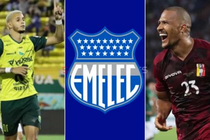 Emelec en la mira de grandes talentos Marcus Vinicius y Salomón Rondón