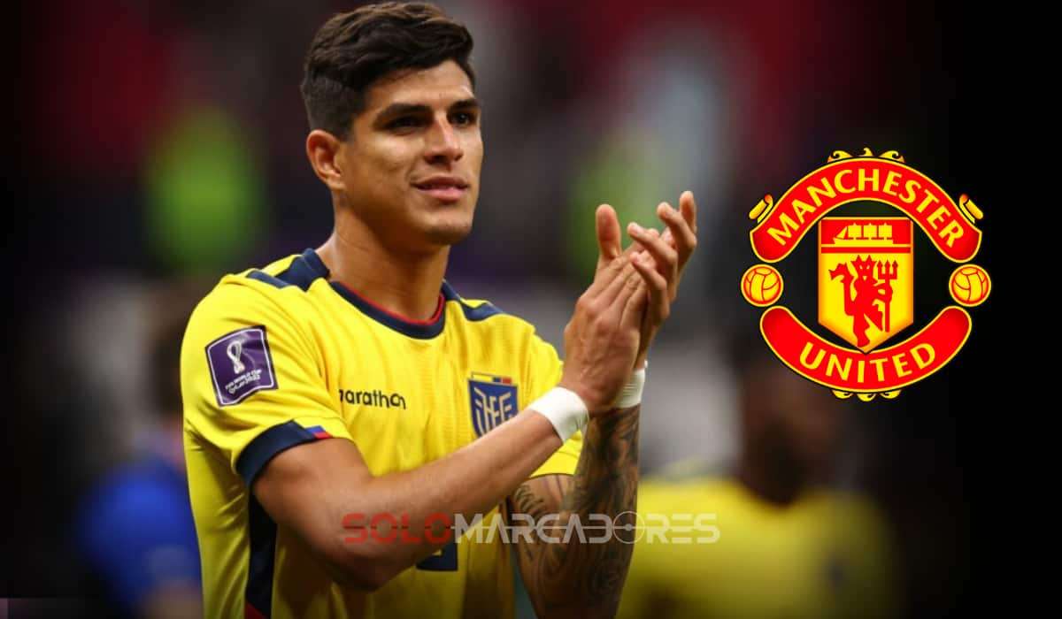Piero Hincapié en la mirada del Manchester United