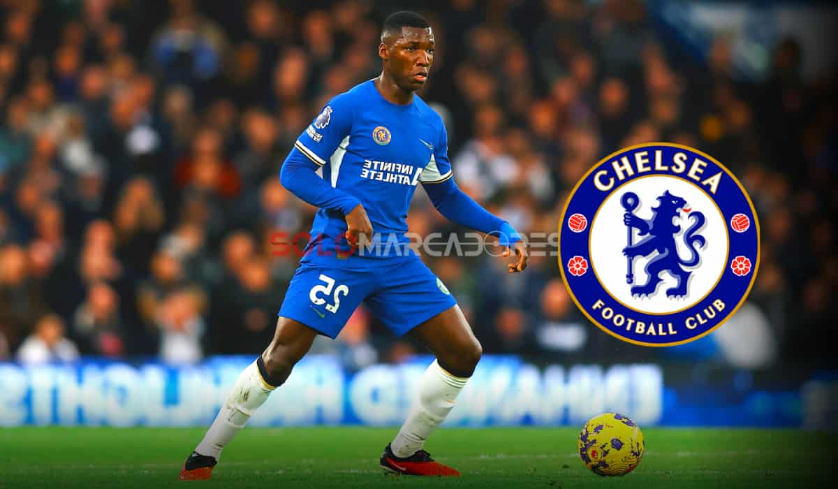 Victoria del Chelsea con el ecuatoriano Moisés Caicedo en cancha