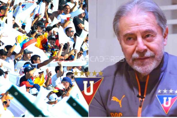 ¡Isaac Álvarez celebra la pasión de la Hinchada de LDU de Quito y lanza un reto para 2024! 1 ¡Isaac Álvarez celebra la pasión de la Hinchada de LDU de Quito y lanza un reto para 2024!