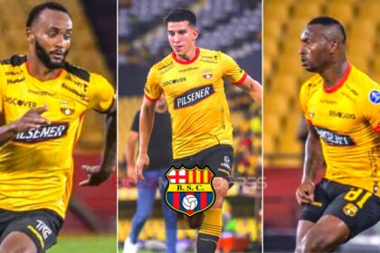 Barcelona SC refuerza sus filas ¡Souza, Gaibor y Perlaza!