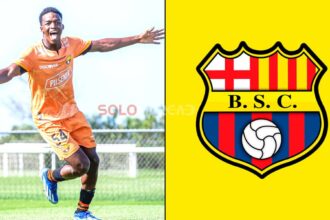 Bruno Caicedo, la nueva sensación de Barcelona SC