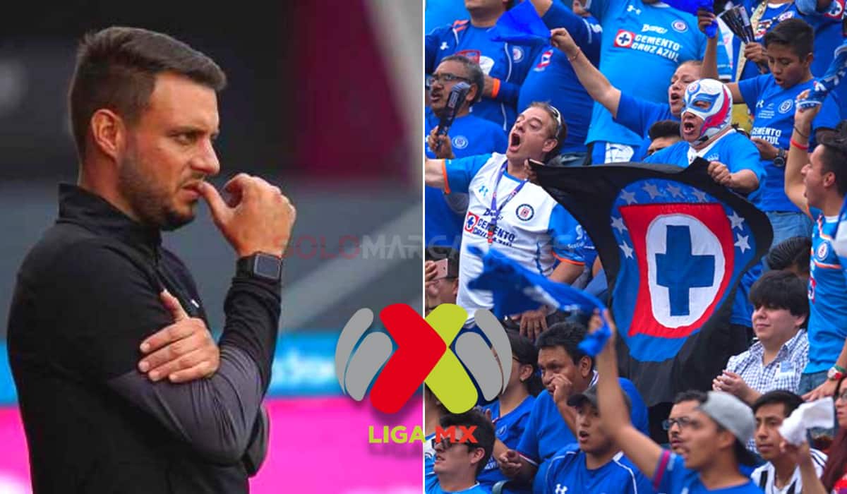 La Afición del Cruz Azul se van con todo hacia a Martín Anselmi
