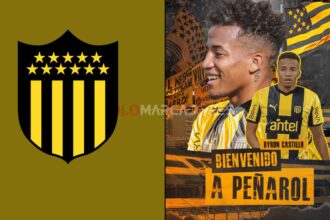 Peñarol oficializo a Byron Castillo como su nuevo refuerzo.