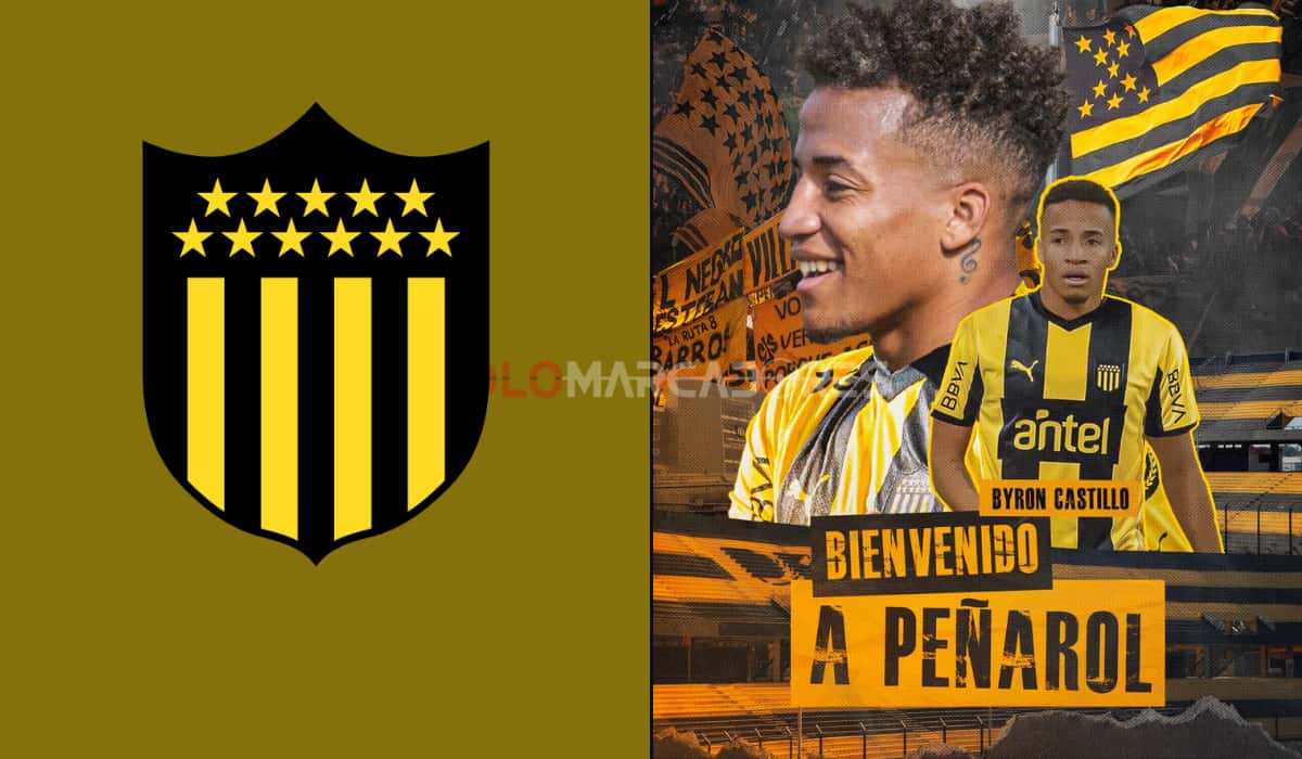 Peñarol oficializo a Byron Castillo como su nuevo refuerzo.