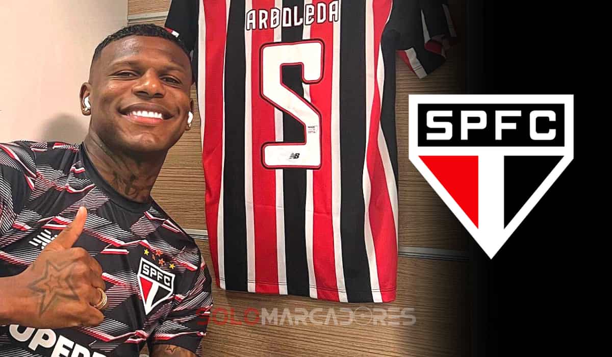 Robert Arboleda se lleva la victoria con Sao Paulo ante Corinthians en Choque de Tricolores