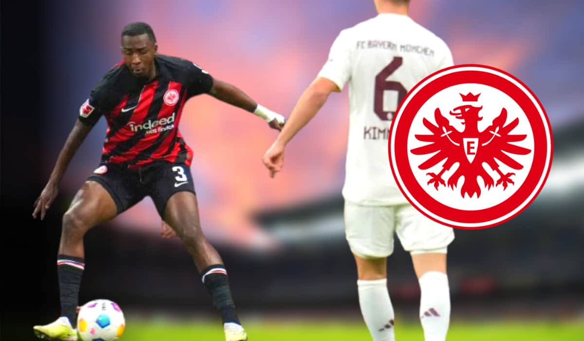William Pacho El muro defensivo del Eintracht Frankfurt