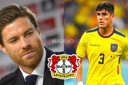 Xavi Alonso no permitirá la salida del ecuatoriano Piero Hincapié al Liverpool