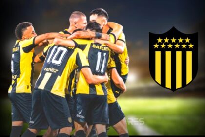 Byron Castillo presente en la victoria de Peñarol para avanzar en la Copa Uruguay