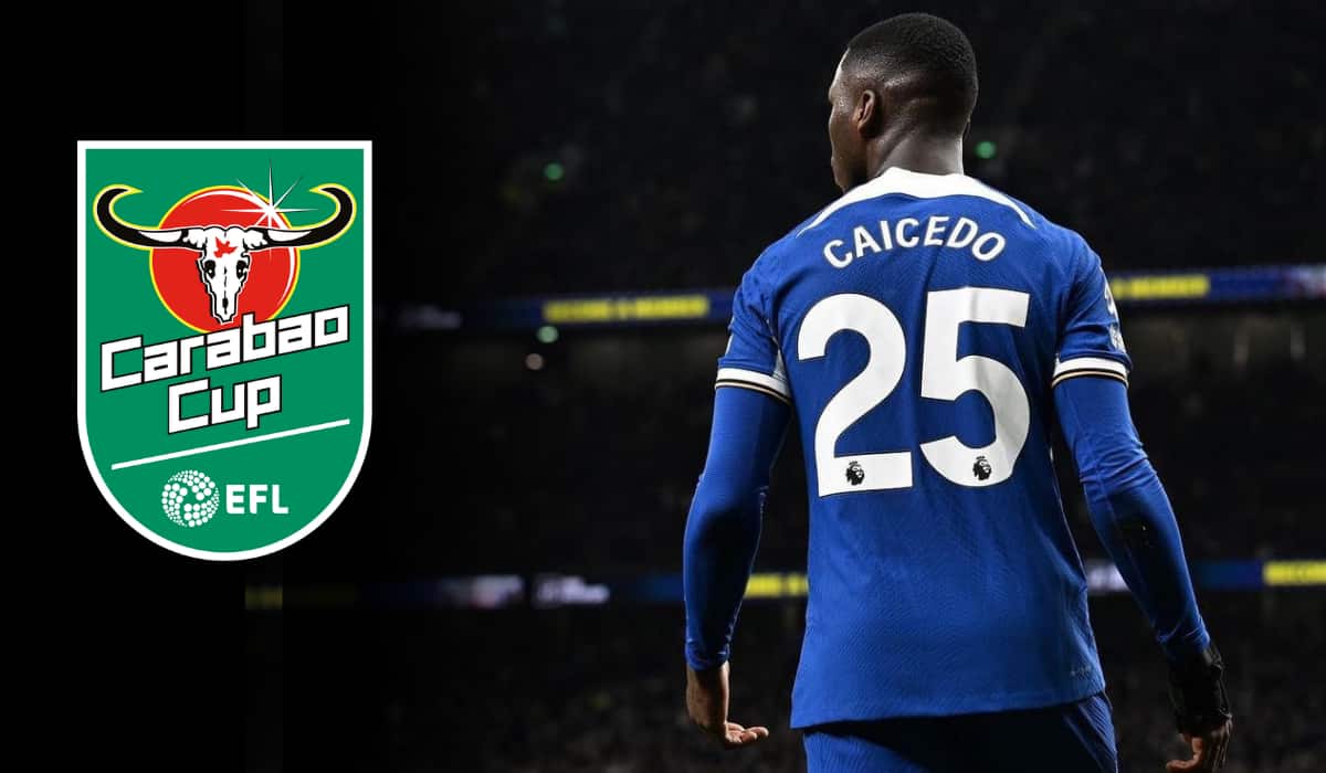 Moisés Caicedo y el desafío con Chelsea en la Carabao Cup