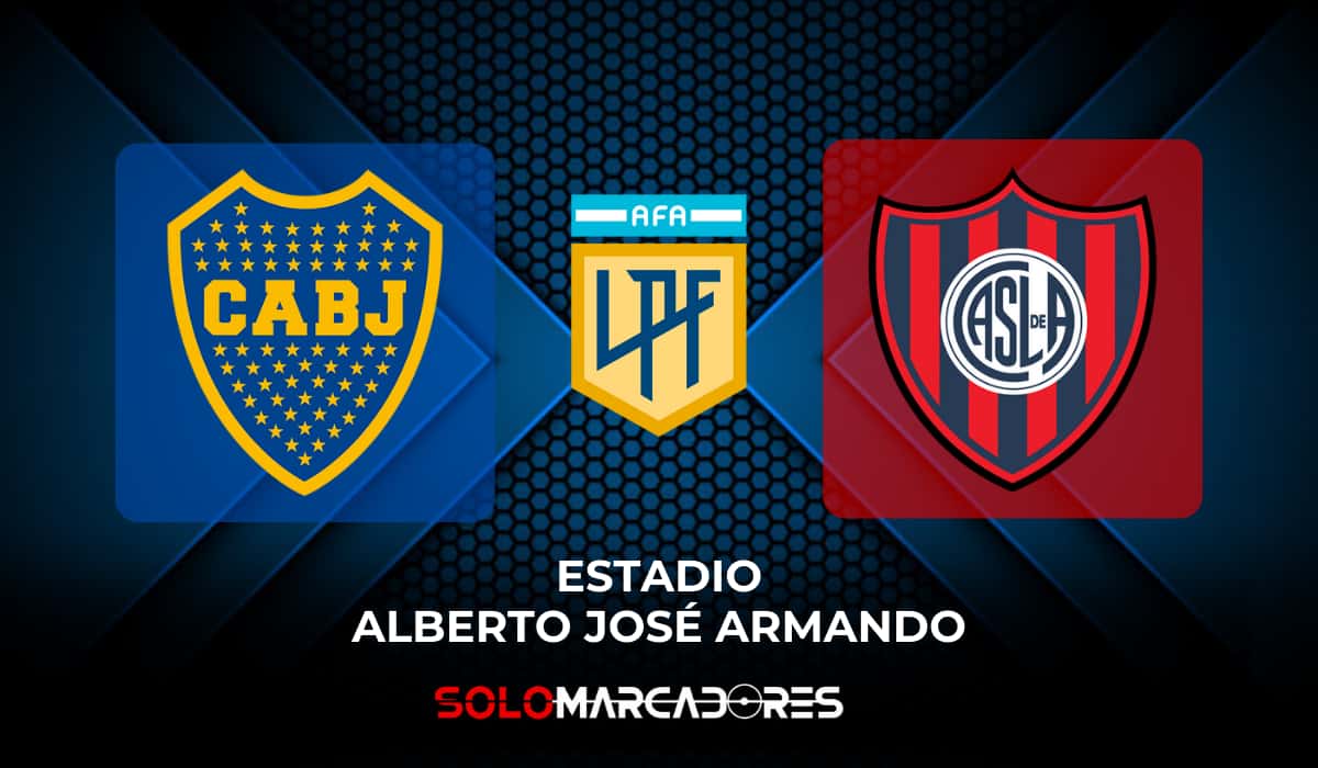 Boca Juniors vs. San Lorenzo Horario y Canales de Transmisión para el Clásico de la Liga Profesional
