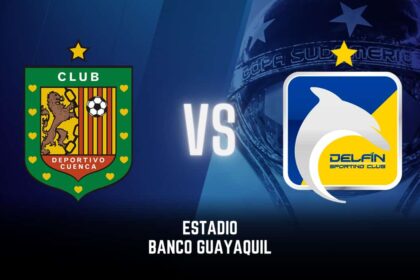 Deportivo Cuenca vs. Delfín EN VIVO el partido por Copa Sudamericana