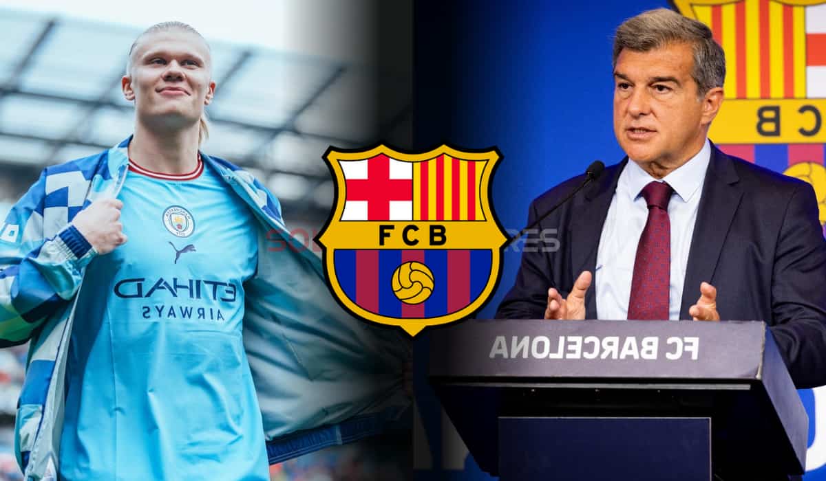 Erling Haaland ¿Futuro Azulgrana Detalles de Joan Laporta sobre la estrategia de fichajes del Barcelona