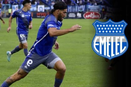 Facundo Castelli defiende la legalidad de su Gol con Emelec