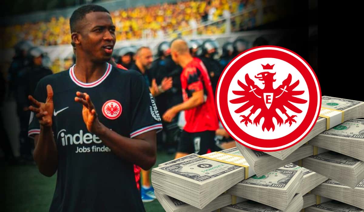 William Pacho La cifra astronómica que pediría Eintracht Frankfurt por el defensor ecuatoriano