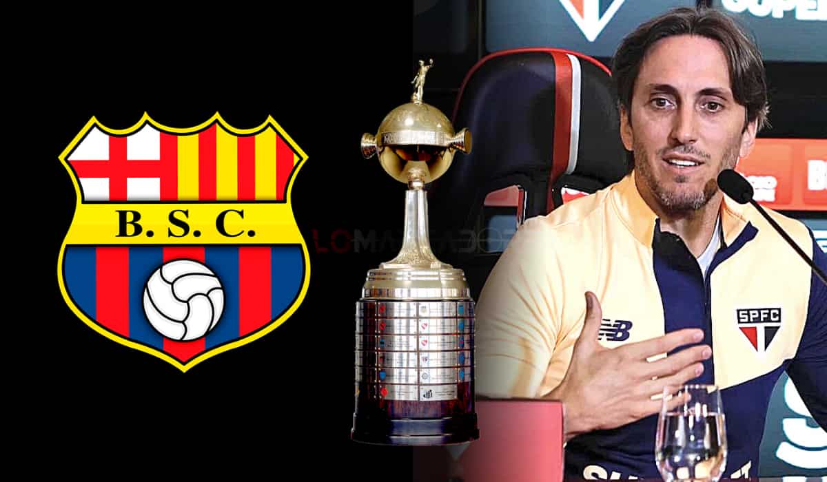Luis Zubeldía acelera trámites para enfrentar a Barcelona SC en la Copa Libertadores
