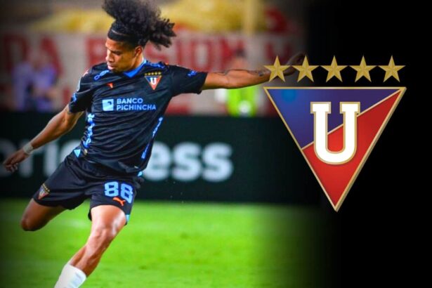 Marco Angulo y la verdad sobre su Continuidad en Liga de Quito 1 Marco Angulo en Liga de Quito El emergente mediocampista que busca estar entre los titulares