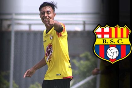 Pablo Calle Nueva Promesa de Barcelona SC que deslumbra en las canchas