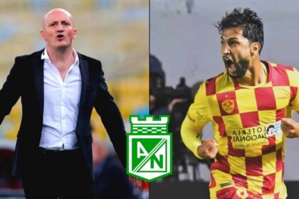 Pablo Repetto podría desviar a Jeison Medina del Aucas hacia Atlético Nacional