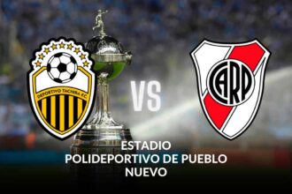 Ver ESPN River Plate vs. Táchira partido por Copa Libertadores 2024