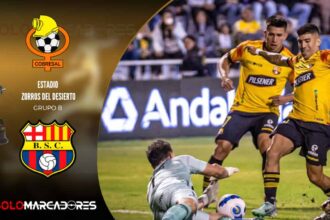 Ver partido EN VIVO Barcelona SC vs. Cobresal