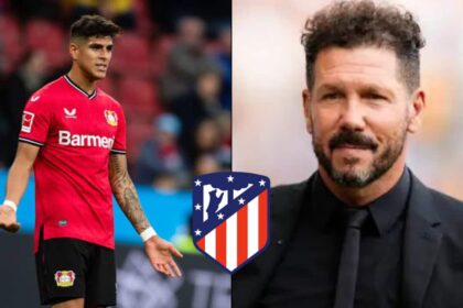 Diego Simeone no baja los brazos en su intento por fichar a Piero Hincapié del Bayer Leverkusen