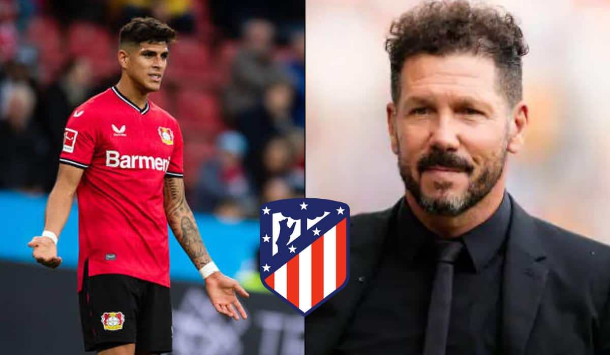 Diego Simeone no baja los brazos en su intento por fichar a Piero Hincapié del Bayer Leverkusen