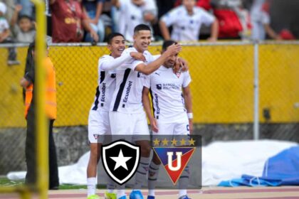 LDU entrena en Campo de Fluminense antes de enfrentar a Botafogo