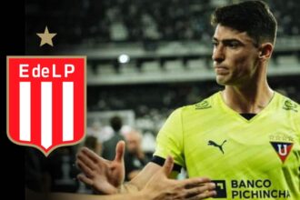 Estudiantes de La Plata pone la mira en Facundo Rodríguez de Liga de Quito