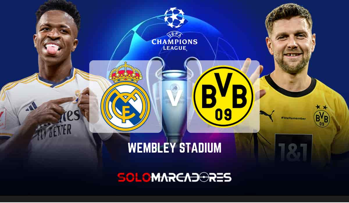 Real Madrid vs Dortmund EN VIVO por la final de la Champions League 2023-24