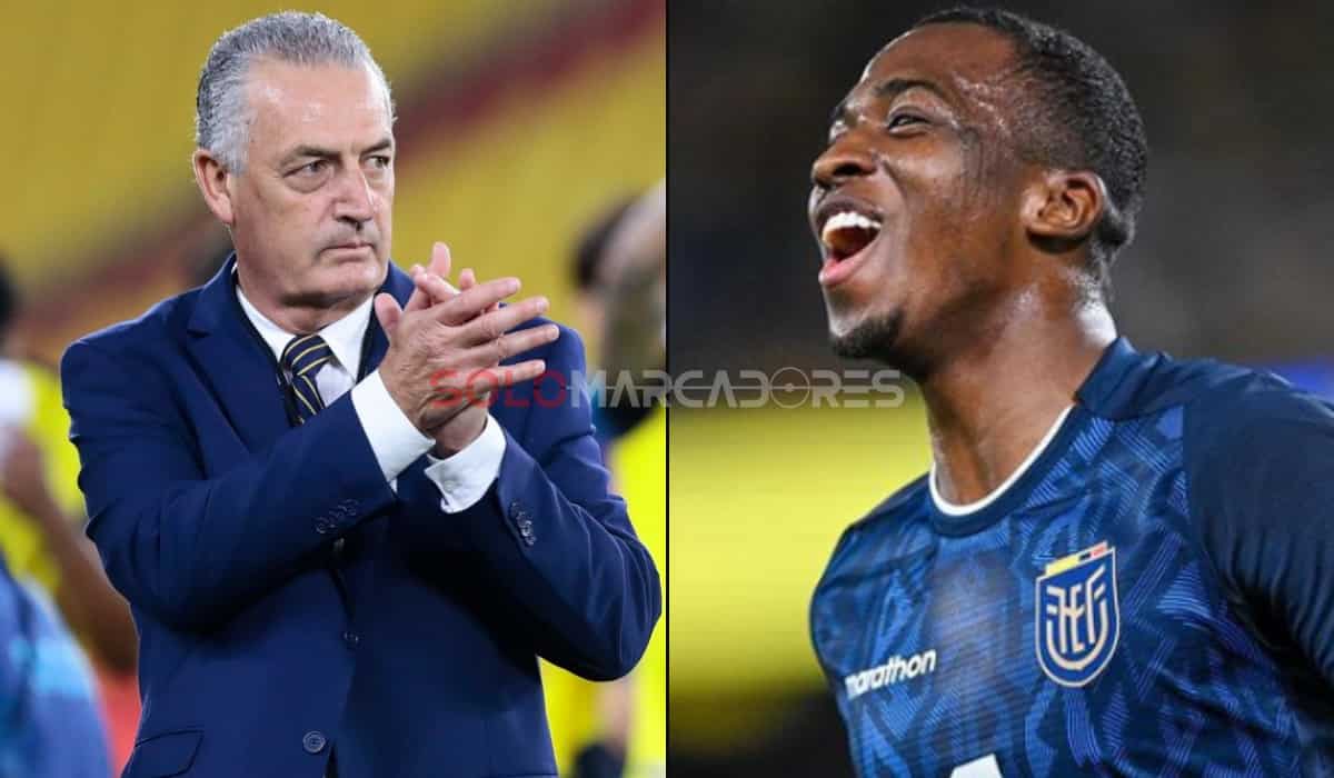 Willian Pacho agradece a Gustavo Alfaro y brilla con Félix Sánchez Bas