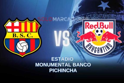 Barcelona SC vs. Bragantino por la Copa Sudamericana