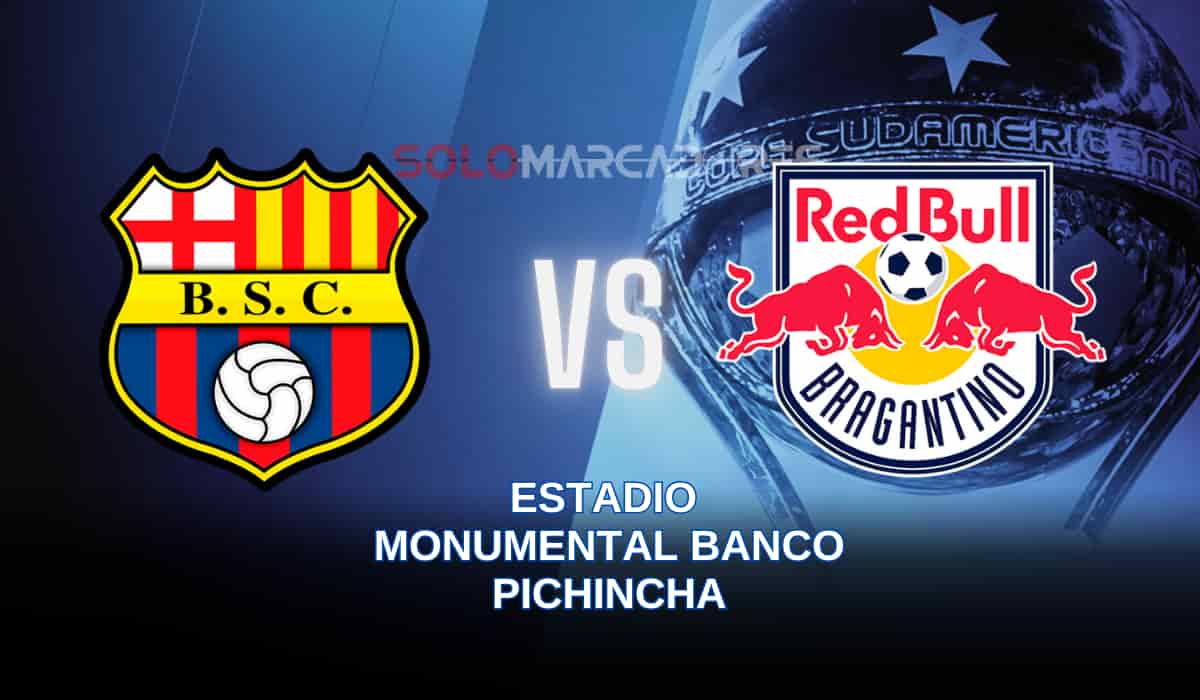 Barcelona SC vs. Bragantino por la Copa Sudamericana