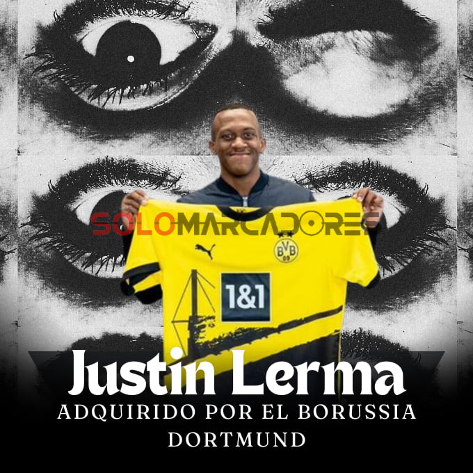 Justin Lerma al fichar por Borussia Dortmund