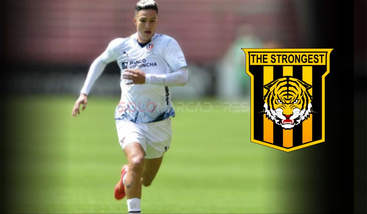 The Strongest apunta a Miguel Parrales